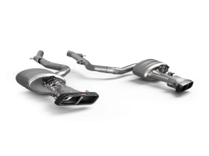 Mercedes-Benz CLE 53 Performance Exhaust - Akrapovic - Slip-On Line - Titanium - `24-`26