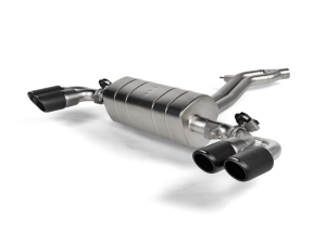 Porsche Cayenne Coupe Performance Exhaust - Akrapovic - Evo Cat Back - Titanium - `24-`27