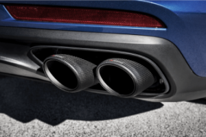 Porsche Panamera Turbo Performance Exhaust - Akrapovic - Tail Pipe Set - Carbon - `17-`18