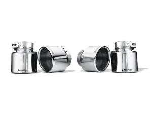 BMW X5M Performance Exhaust - Akrapovic - Tail Pipe Set - Titanium - `09-`14