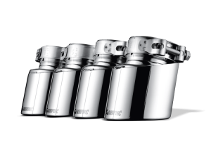 BMW X5M Performance Exhaust - Akrapovic - Tail Pipe Set - Titanium - `09-`14