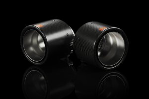 Volkswagen Golf Performance Exhaust - Akrapovic - Tail Pipe Set - Carbon - `09-`12