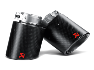 Volkswagen Golf Performance Exhaust - Akrapovic - Tail Pipe Set - Carbon - `09-`12