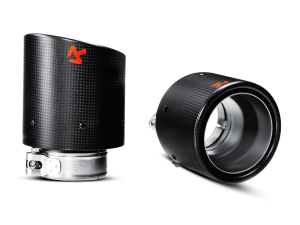 Volkswagen Golf Performance Exhaust - Akrapovic - Tail Pipe Set - Carbon - `09-`12