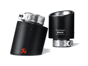 Volkswagen Golf Performance Exhaust - Akrapovic - Tail Pipe Set - Carbon - `09-`12