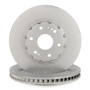 GMC Yukon Brake Kit - Front - Alcon - 355x33mm Rotors + 6-Piston Caliper - Red - `20-`27