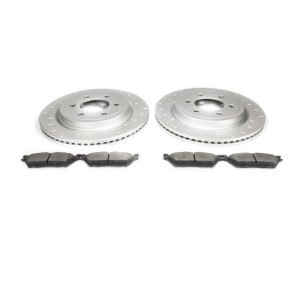 Ford Raptor Brake Kit - Rear - Alcon - 336x24mm Rotors + Pads - `19-`20