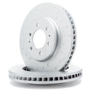 Ford F-150 Brake Rotors (2) - Front - Alcon - Slotted - `10-`27