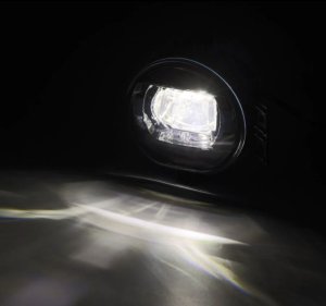 Dodge Ram 1500 Fog Lights - AlphaRex - DoubleTap Dual Color LED Proj - Wt/Ambr - `02-`08