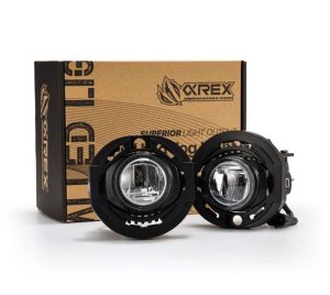 Dodge Charger Fog Lights - AlphaRex - LED Projector - DoubleTap Dual Color - `15-`23