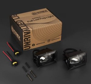 Ford F150 Fog Lights - AlphaRex - DoubleTap Dual Color LED Projector - Dual Color - `15-`20