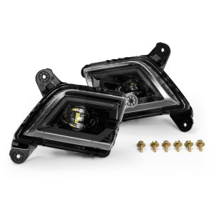 Chevrolet Silverado 2500 Fog Lights - AlphaRex - DoubleTap LED Projector - Dual Color - `19-`23