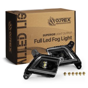 Chevrolet Silverado 2500 Fog Lights - AlphaRex - DoubleTap LED Projector - Dual Color - `19-`23