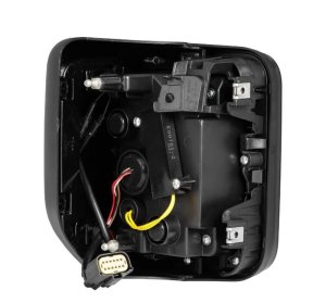 Jeep Gladiator JT Tail Lights - AlphaRex - Nova-Series Prismatic LED - Alpha-Black - `19-`24