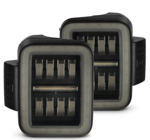 Jeep Gladiator JT Tail Lights - AlphaRex - Nova-Series Prismatic LED - Alpha-Black - `19-`24