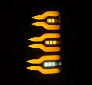 Chevrolet Sierra Tail Lights - AlphaRex - LUXX-Series LED - Alpha-Black - `99-`06 Chevrolet Sierra Tail Lights - AlphaRex - LUXX-Series LED - Alpha-Black - `99-`06