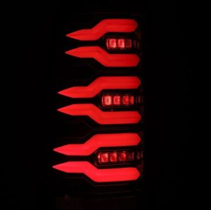 Chevrolet Sierra Tail Lights - AlphaRex - LUXX-Series LED - Alpha-Black - `99-`06 Chevrolet Sierra Tail Lights - AlphaRex - LUXX-Series LED - Alpha-Black - `99-`06