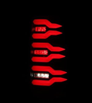 Chevrolet Silverado Tail Light Converters - AlphaRex - LUXX-Series - Black/Red - `99-`06