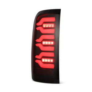 Chevrolet Silverado Tail Lights - AlphaRex - Luxx-Series LED w/Activ Light/Seq Signal - Black - `14-`18