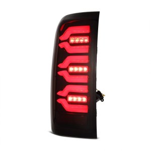 Chevrolet Silverado 1500 Tail Lights - AlphaRex - Luxx-Series LED w/Activ Light/Seq Signal - Black/Red - `14-`18 Chevrolet Silverado 1500 Tail Lights - AlphaRex - Luxx-Series LED w/Activ Light/Seq Signal - Black/Red - `14-`18