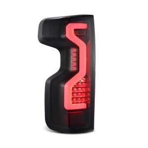 Chevrolet Silverado 1500 Tail Lights - AlphaRex - PRO-Series - Jet Black - `19-`23