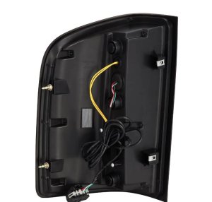 Chevrolet Silverado 1500 Tail Light Assembly - AlphaRex - LUXX-Series - Alpha Black - `07-`13