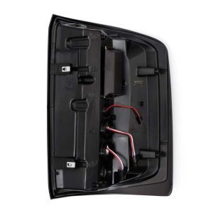 GMC Sierra 1500 Tail Lights - AlphaRex - PRO-Series LED - Jet Black - `14-`18