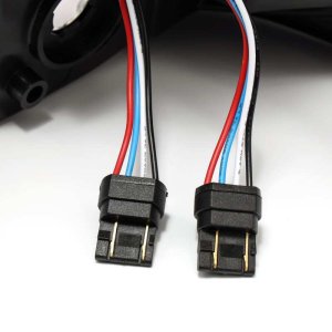 GMC Sierra 1500 Tail Lights - AlphaRex - PRO-Series LED - Red Smoke - `14-`18