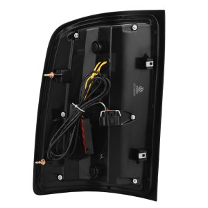 GMC Sierra 3500HD Tail Lights - AlphaRex - Luxx-Series LED - Black - `07-`14