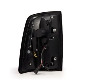 Dodge RAM Tail Lights - AlphaRex - LUXX-Series LED - Black Red - `09-`18