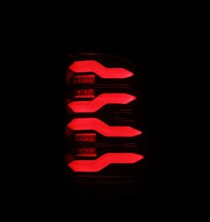Dodge RAM Tail Lights - AlphaRex - LUXX-Series LED - Black Red - `09-`18