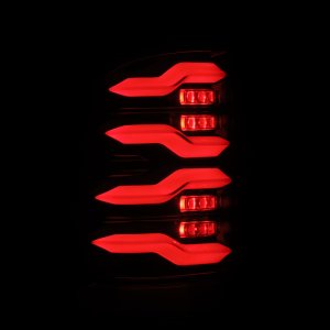 Dodge Ram Tail Lights - AlphaRex - Luxx-Series LED with Activation Light & Sequential Signal - Alpha-Black - `09-`18