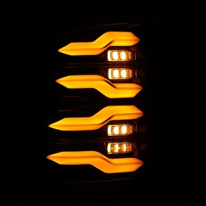 Dodge Ram Tail Lights - AlphaRex - LUXX-Series LED - Black - `09-`18