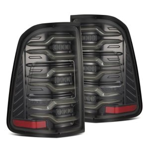 Ram 1500 Tail Lights - AlphaRex - Luxx-Series LED - Alpha-Black - `19-`21