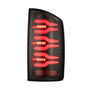 Dodge Ram 2500 Tail Lights - AlphaRex - Luxx-Series LED - Alpha Black - `07-`09