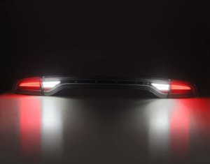 Dodge Charger Headlights - AlphaRex - NOVA-Series Prismatic LED - Black - `15-`23