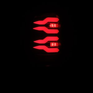 Dodge Ram 1500 Tail Lights - AlphaRex - LUXX-Series LED - Black/Red - `94-`01
