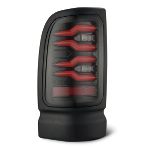 Dodge Ram 1500 Tail Lights - AlphaRex - LUXX-Series LED - Black/Red - `94-`01