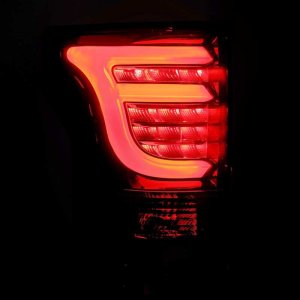 Ford F-150 Tail Lights - AlphaRex - PRO-Series LED - Jet Black - `15-`17