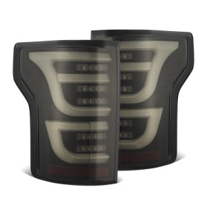 Ford F150 Tail Lights - AlphaRex - Luxx-Series LED - Alpha-Black - `15-`20