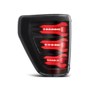 Ford F150 Tail Lights - AlphaRex - LUXX LED Projector - Alpha-Black - `21-`22