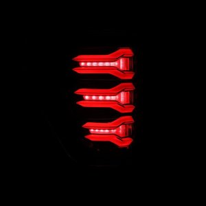 Ford F150 Tail Lights - AlphaRex - LUXX LED Projector - Alpha-Black - `21-`22