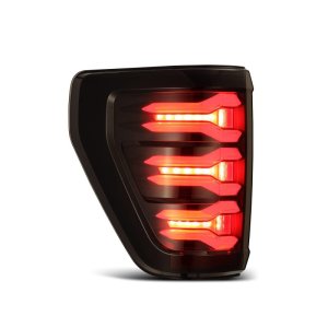 Ford F-150 Tail Lights - AlphaRex - LUXX LED - Black - `21-`22