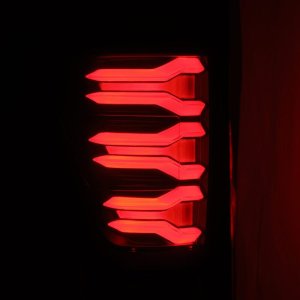 Ford F-150 Tail Lights - AlphaRex - LUXX LED - Black - `21-`22