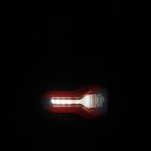 Ford F-150 Tail Lights - AlphaRex - LUXX - Black Red - `21-`23