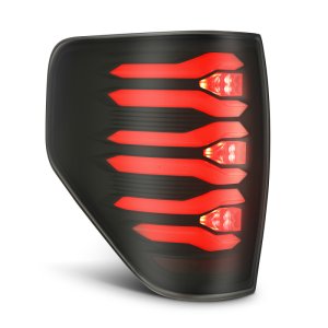Ford F150 Tail Lights - AlphaRex - LUXX LED - Black - `09-`14