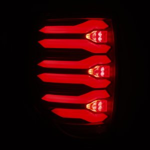 Ford F150 Tail Lights - AlphaRex - LUXX LED - Black - `09-`14