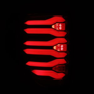 Ford F150 Tail Lights - AlphaRex - LUXX LED - Black/Red - `09-`14