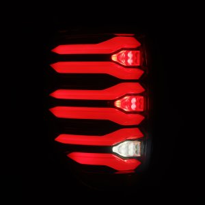 Ford F150 Tail Lights - AlphaRex - LUXX LED - Black/Red - `09-`14