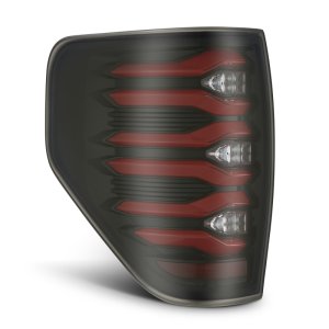Ford F150 Tail Lights - AlphaRex - LUXX LED - Black/Red - `09-`14
